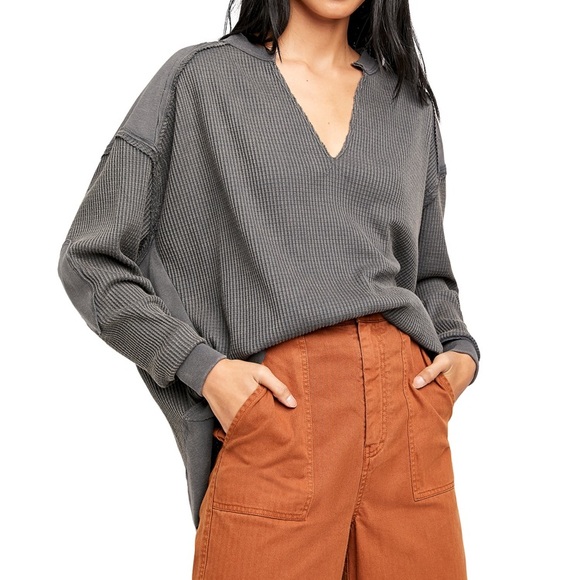 We The Free Tops - Free People Owen Thermal Shirt